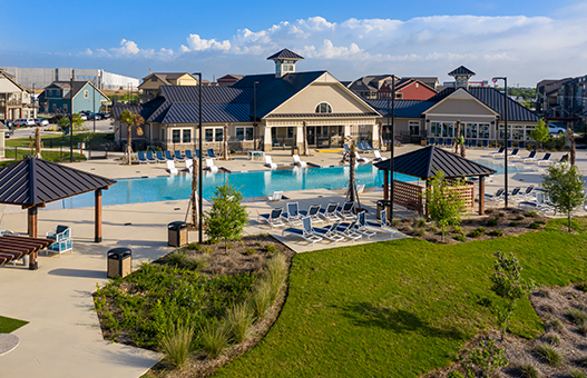 Resort style pool